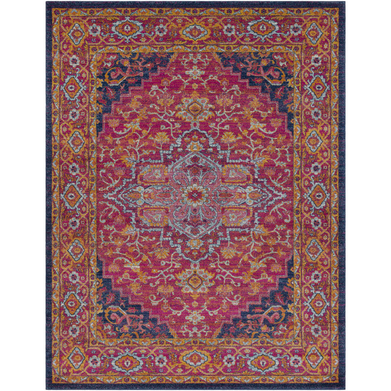 Cannen Geometric Handmade Tufted Wool Brown/Ivory Area Rug, Rectangle 7'10" x 10'3"