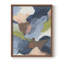 «Soft Indigo Atmosphere II», reproduction encadrée - bois massif-135635813-135635808