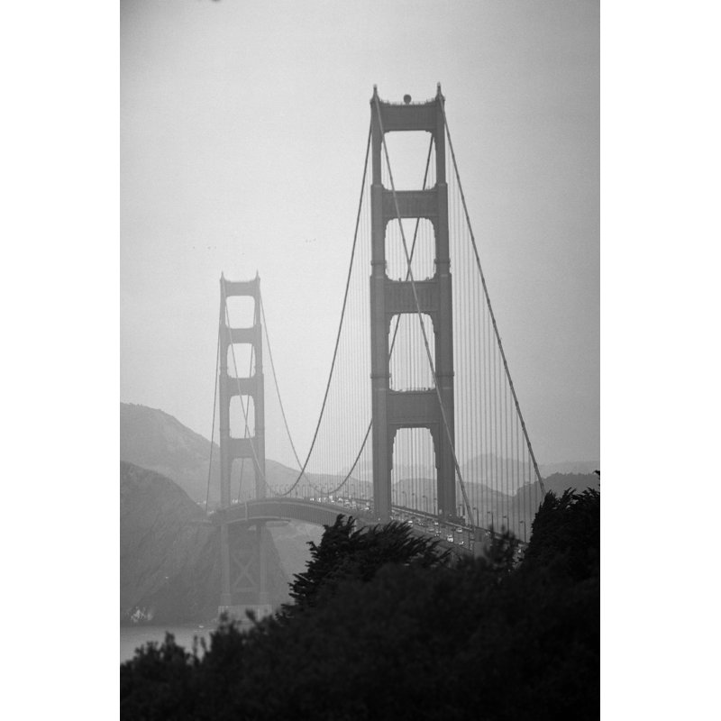 «Golden Gate Bridge I», photographie sur toile, H 30 po x l 20 po