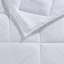 Édredon en duvet synthétique surdimensionné blanc-1346280335
