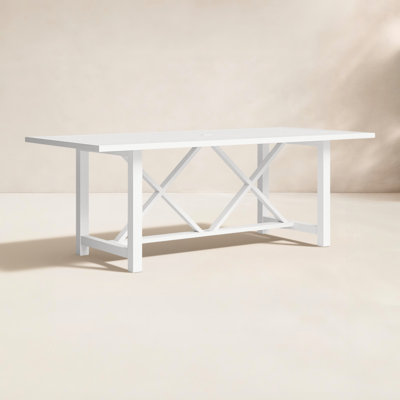 Avalynne 84 " Patio Dining Table