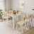 5-Piece Dining Table Set with 4 Chairs-923732524-923732526-923732520