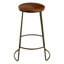 Bilst Upholstered Counter Stool with Metal Frame