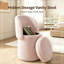 Fauteuil demi-tonneau avec rangement à plateau rabattable-135545922