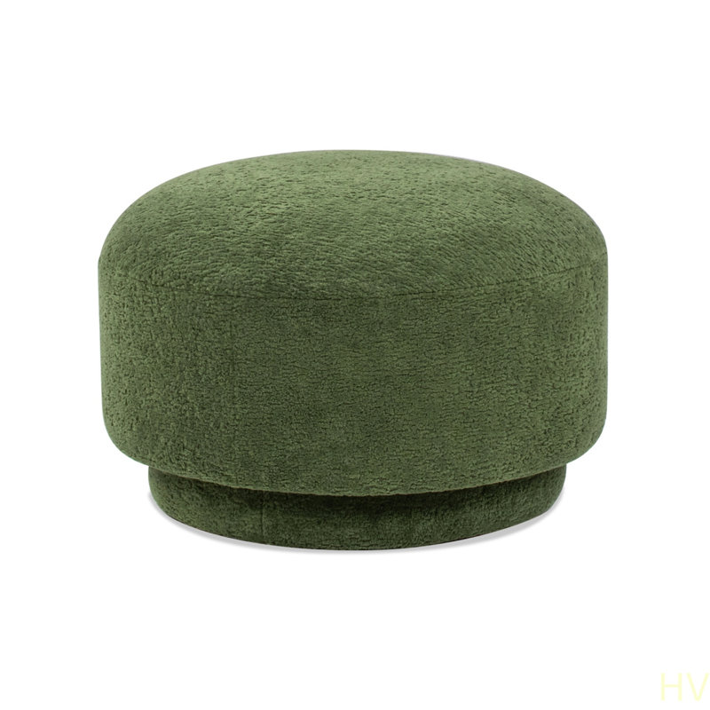 Repose-pieds Fuji 15 po avec repose-pieds mousse, Mélange de polyester vert