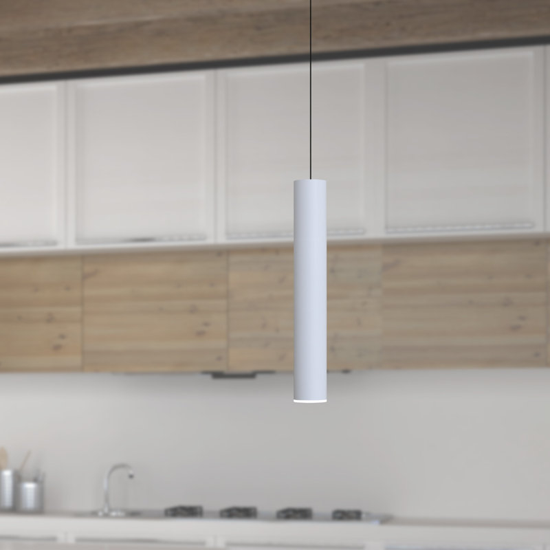 Chambery 1 - Light LED Single Pendant, White
