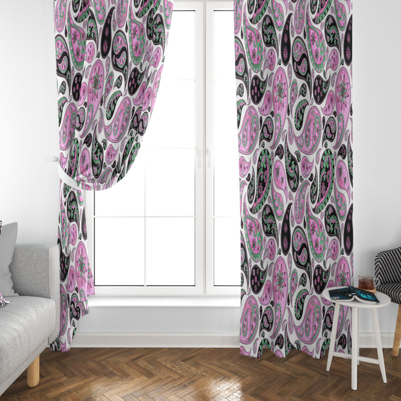 Paire de rideaux obscurcissant en polyester Patrizio, L 20 po x L 52 po