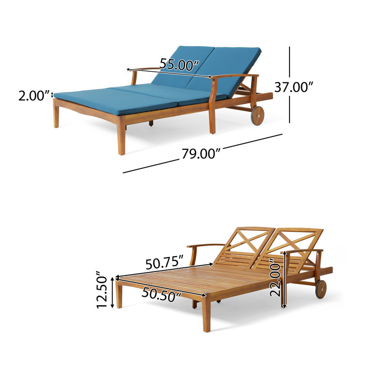DOUBLE CHAISE LOUNGE