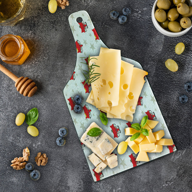 Planche à découper en verre trempé Ambesonne