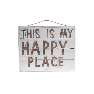Wengert Wood Text Wall Decor