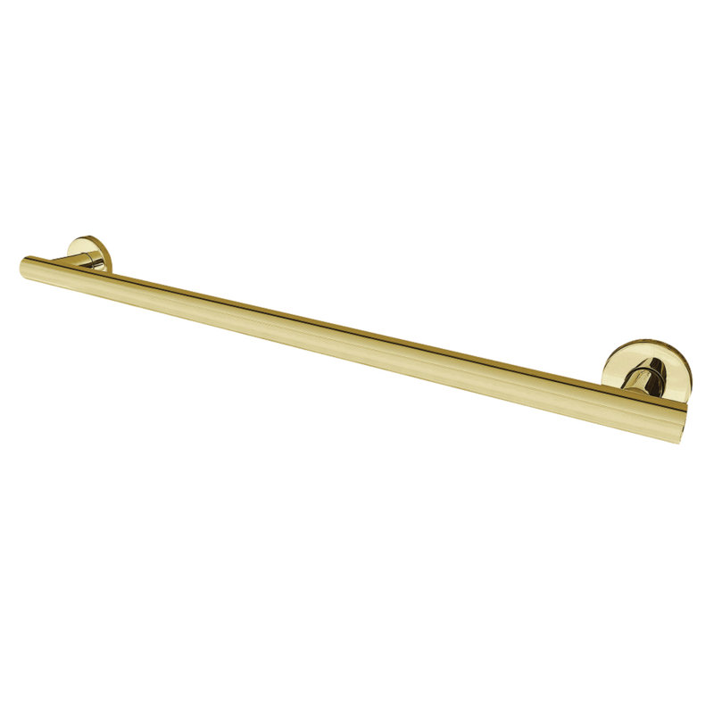 Kingston Brass Berwyn Grab Bar, Polished Brass, 45.13" W