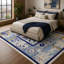Trellis Cotton and Chenille Flatweave Area Rug-145500105