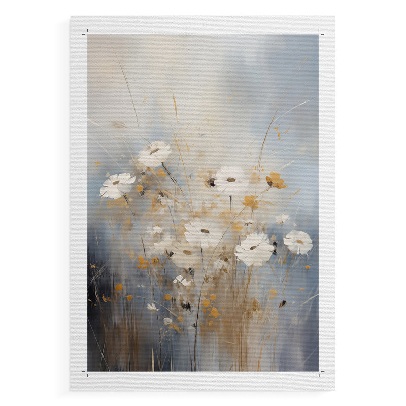 FLORAL Series CCCCX - Impression sur toile seulement - NON-CADRE, H 18 po x l 12 po