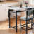 Eyoas 2 - Person Four Leg Dining Set-538959559