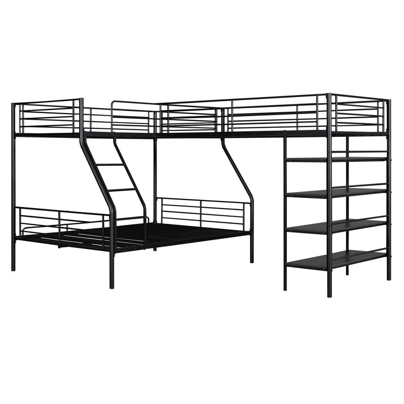 Anaan Kids Twin Over Full Bunk Bed