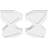 18"OD x 6"ID x 6 1/4"C x 1"P Titus Architectural Grade PVC Contemporary Ceiling Medallion, Two Piece-36076300