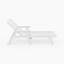 Chaise longue à dossier réglable Clairan-1483947104