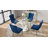 5-Piece Round Pedestal Dining Set-838432734-838432731