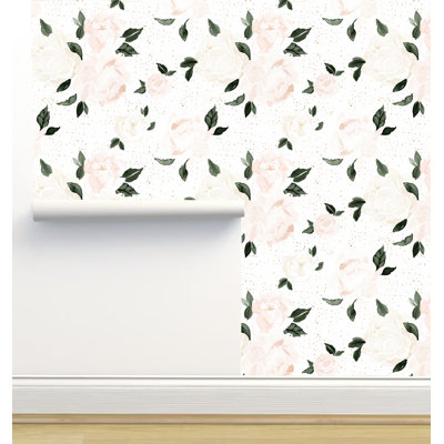 Rouleau de papier peint adhésif texturé L 6 pi x l 24 po Crystal W Design