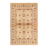 Classic One-of-a-Kind 4' 2" X 6' 4" Hand Knotted Area Rug
