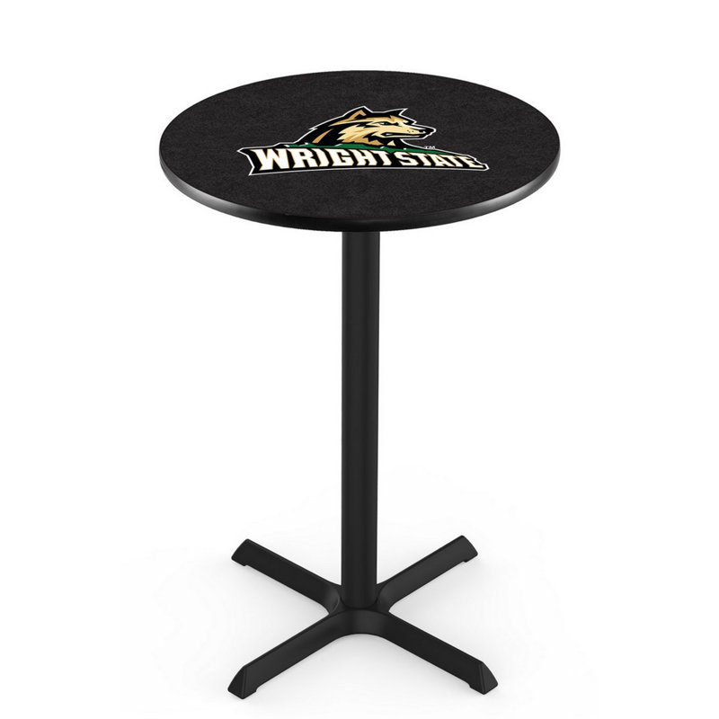 Round Metal Base Dining Table, Wright State University
