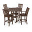 Ensemble de bar rond 5 pièces Vineyard-29563489