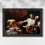 Judith décapitant Holofernes, v. 1599-Caravage - Toile avec cadre sur mesure-344154276-344154204-344154275