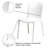 Gladystine 18'' H Stacking Side Chair-1649248084