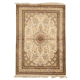 Hand Woven Silk Oriental Area Rug