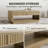 Cylora 45.6" Coffee Table with 2-Drawer