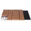 Repose-pieds rectangulaire en similicuir Tasheen-172635954