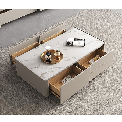 Table basse en ardoise de style italien moderne