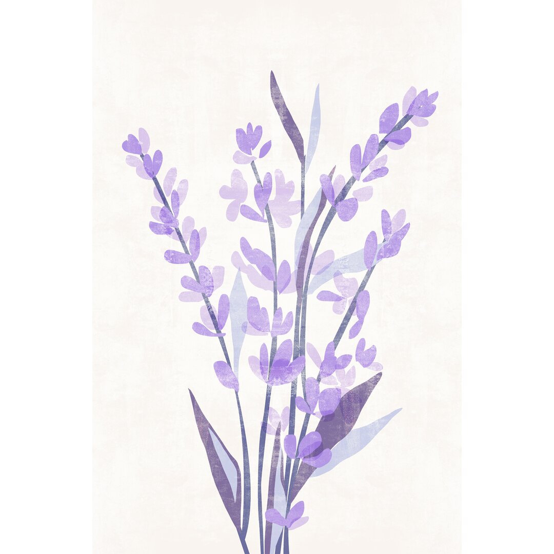 Leinwandbild Lavender Land II von Melissa Wang