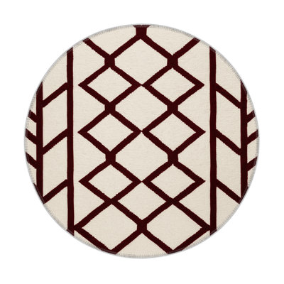 Tapis intérieur et extérieur beige Trellis