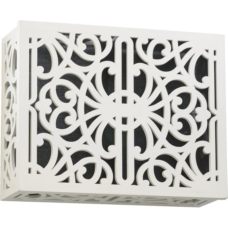 Surface Mount Door Chime Grill in Studio White