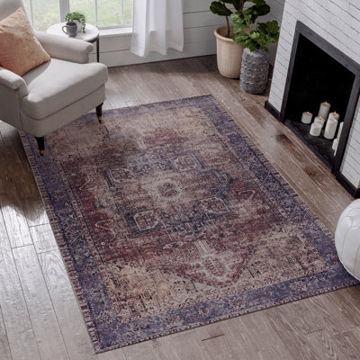 Area Rugs, Washable Function Rug, Low-Pile Design, Non-Slip Function, Non-Shedding Function, Foldable Function, Kid & Pet Friendly