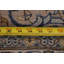 Tapis persan Kashan rétro ivoire rétro noué à la main 8 x 12
