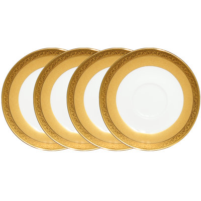 Noritake Summit Set Of 4 Saucers, 6"
