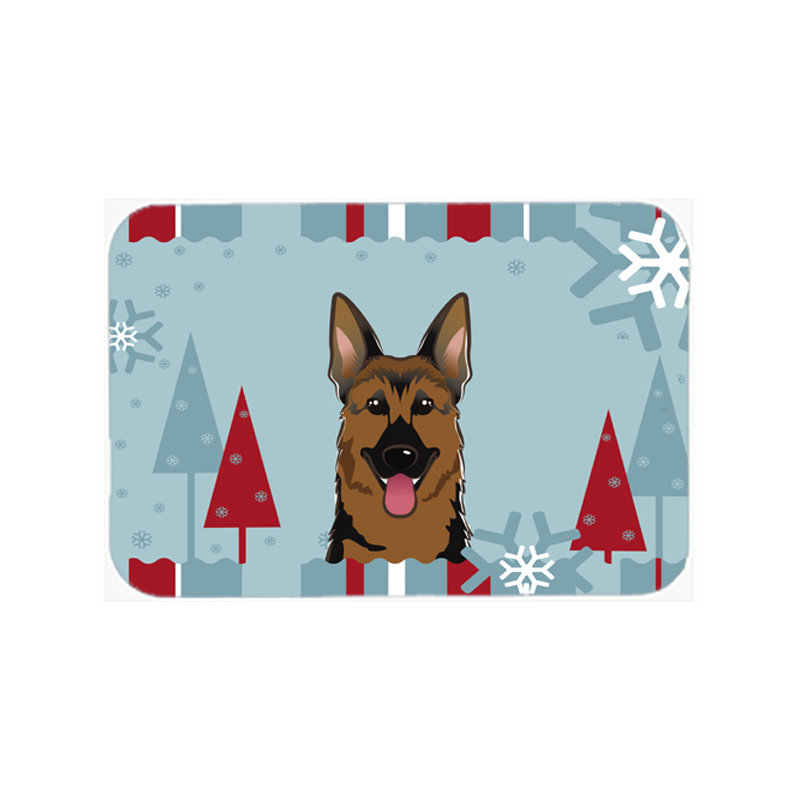 Tatig German Shepherd Glass Cutting Board