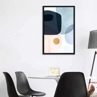 «Gold Monde I» par Victoria Borges - impression d'art graphique