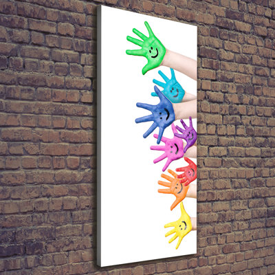 Hands - Wrapped Canvas Print