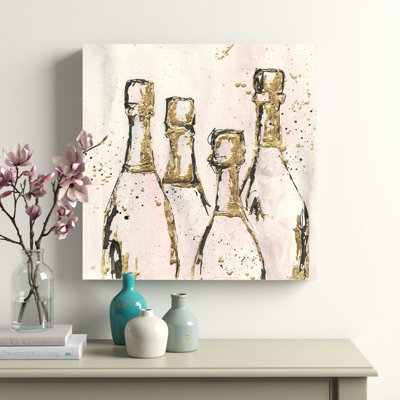 Champagne Is Grand I par Chris Paschke - peinture sur toile tendue