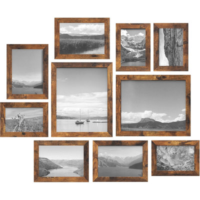 Ensemble de 10 cadres photo Collage