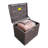 Decksplore 35 Gallon Water-resistant Lockable Deck Box With Rollers For Easy Mobility. 