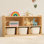 Bibliothèque Montessori 5 sections H 23,6 "x l 44,6"