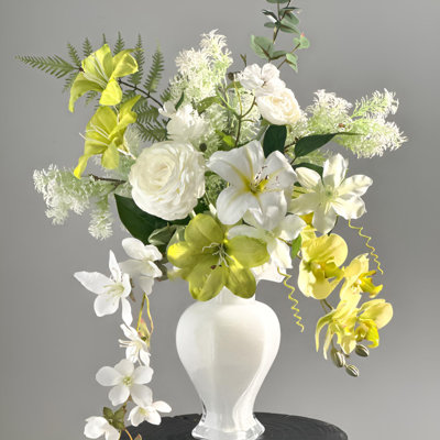 Décoration avancée avancée de style floral, salon, table à manger, décoration florale,