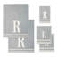 Ensemble de serviettes GRY / IVR Monogram-859035505-859035519-1039928586
