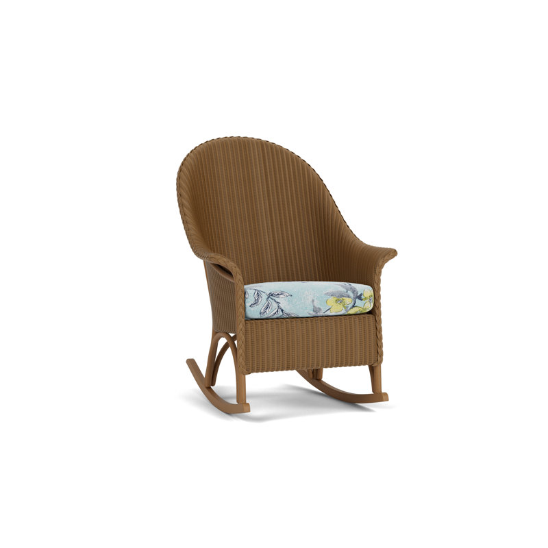 Loom Outdoor Rocker Chair, Canvas Natural, Linen