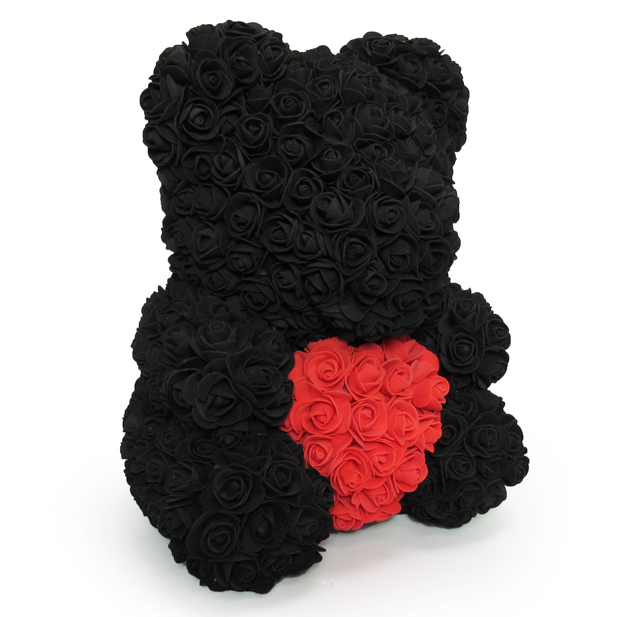 The Holiday Aisle® Forever Rose Flower Teddy Bear with Gift Box ...
