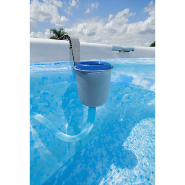 Bestway Flowclear Wall Mounted Automatic Swimming Pool Surface Skimmer ...